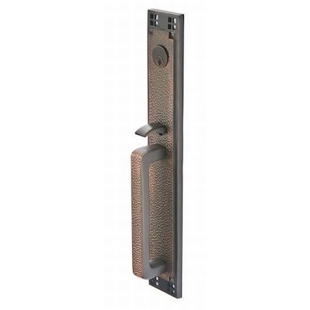 Emtek Oil Rubbed Bronze Handleset 4822HTUS10B 4822HTUS10B